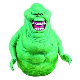 Slimer Figure Bank, 8 Tall Plastic Bank By Ghostbusters From USA