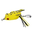 thumbnail image 1 of Señuelos de Pesca Artificial Shamjiam Crankbait Swimbait Triple Falso Amarillo, 1 of 8