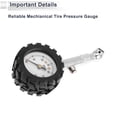 thumbnail image 4 of Unique Bargains 1 Pcs Universal Tire Pressure Gauge 0-60PSI 1.97Inch Digital Pressure Gauge with Wheel Cover Tyre Air PSI Meter for Motorcycle SUV Truck, 4 of 6