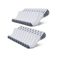 thumbnail image 7 of Cooplus Mens No Show Socks 10 Pairs Cushioned Non Slip Invisible Sock for Men, 7 of 7