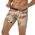thumbnail image 2 of Rocae Cartoon Squirrel for Stretch Moisture-Wicking Underwear,Men's Underwear Boxer Briefs Medium, 2 of 9