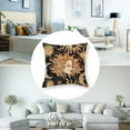 thumbnail image 5 of Acheng Sun and Moon Throw Pillow Covers,Modern Home Decor for Outdoor Sofa Bedroom Car,Set of 2 White(Two Size Print) 18x18in, 5 of 7