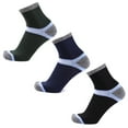 thumbnail image 3 of Premium Performance Cotton Quarter Crew Sport Athletic Socks | 3 Pack | 2 Styles | 5 Colors Available The Clique, 3 of 4