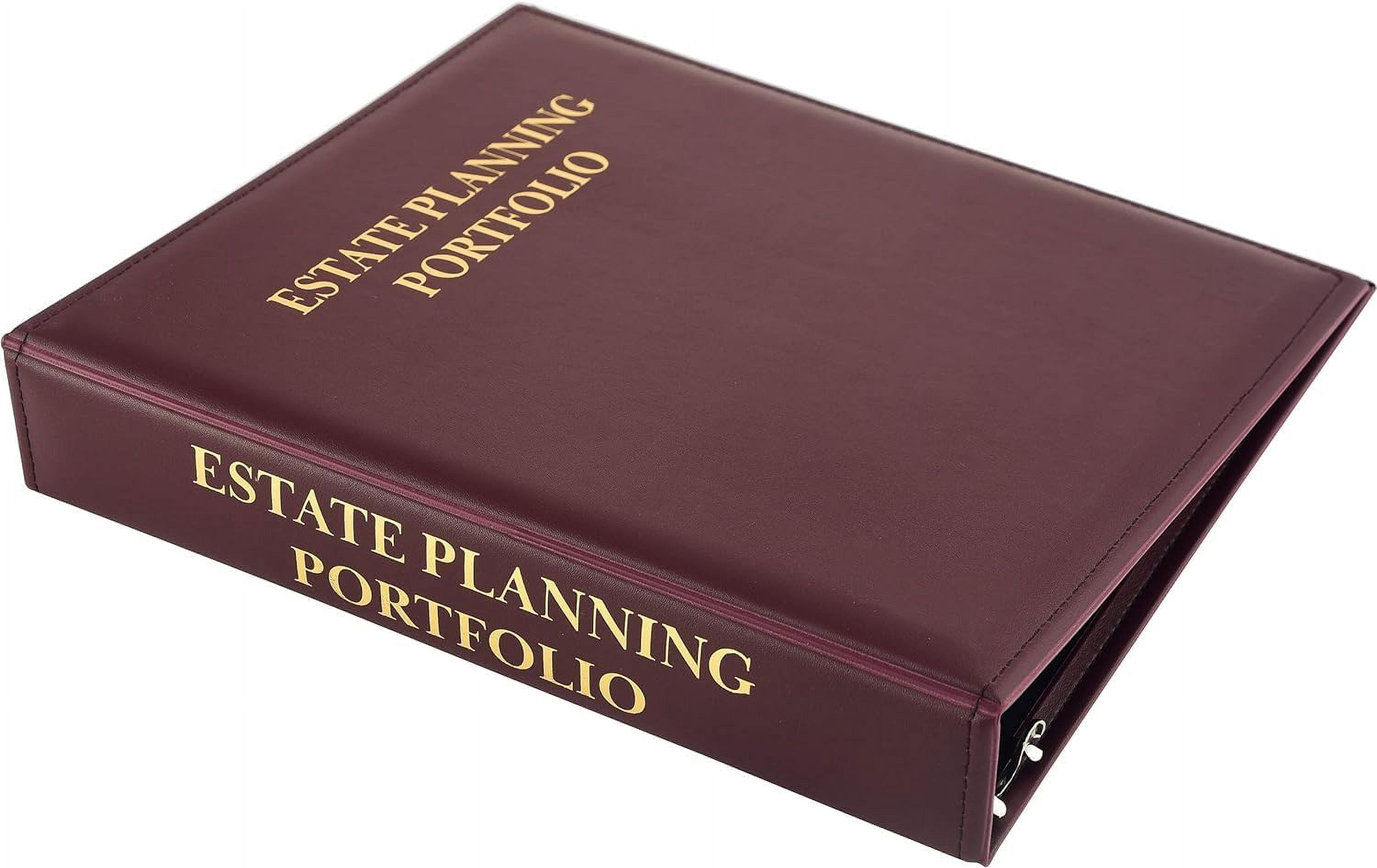 Exhibitindexes® Estate Planning Binder, Practical & Stylish
