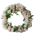thumbnail image 1 of Guirnalda de flores para puerta artificial, oficina en casa, colgante, simulación, decoración floral, banquete de boda, corona de flores falsas, champán kenally HA9087-06B, 1 of 6