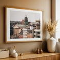 thumbnail image 4 of Over Lancaster 01 - Lancaster Pennsylvania Photography Architecture Cityscape Vintage Street Photography Oak Framed Wall Art Print 5 x 7 inches, 4 of 6
