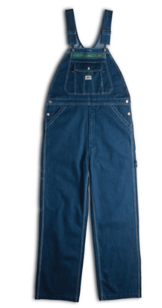 Liberty 14006SW9 Men's Stonewashed Denim Bib Overalls, Size 34Wx30L