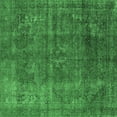 thumbnail image 1 of Ahgly Company Indoor Square Oriental Emerald Green Industrial Area Rugs, 8' Square, 1 of 4