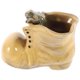 thumbnail image 1 of 1pc Cartoon Boot Shaped Bonsai Planter Ceramic Flower Pot Succulent Plant Container Random Color, 1 of 5