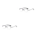 thumbnail image 2 of Jumpingount Gafas de lectura, gafas de dioptrías, gafas de lectura antiazules a la moda, gafas para presbicia, diseño elegante multiusos, visión Type1 NO1, 2 of 6