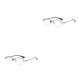 thumbnail image 4 of Guardurnaity Gafas de lectura, gafas de dioptrías, gafas de lectura antiazules a la moda, gafas ligeras de visión lejana, suministros para Type3 NO3, 4 of 6