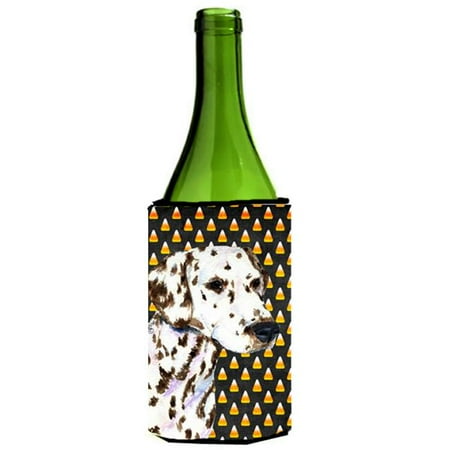 

Dalmatian Candy Corn Halloween Portrait Wine bottle sleeve Hugger - 24 Oz.