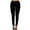 Black, variant on Huanledash Casual Women Solid Color Skinny Cargo Pants Pockets Drawstring Joggers Trousers