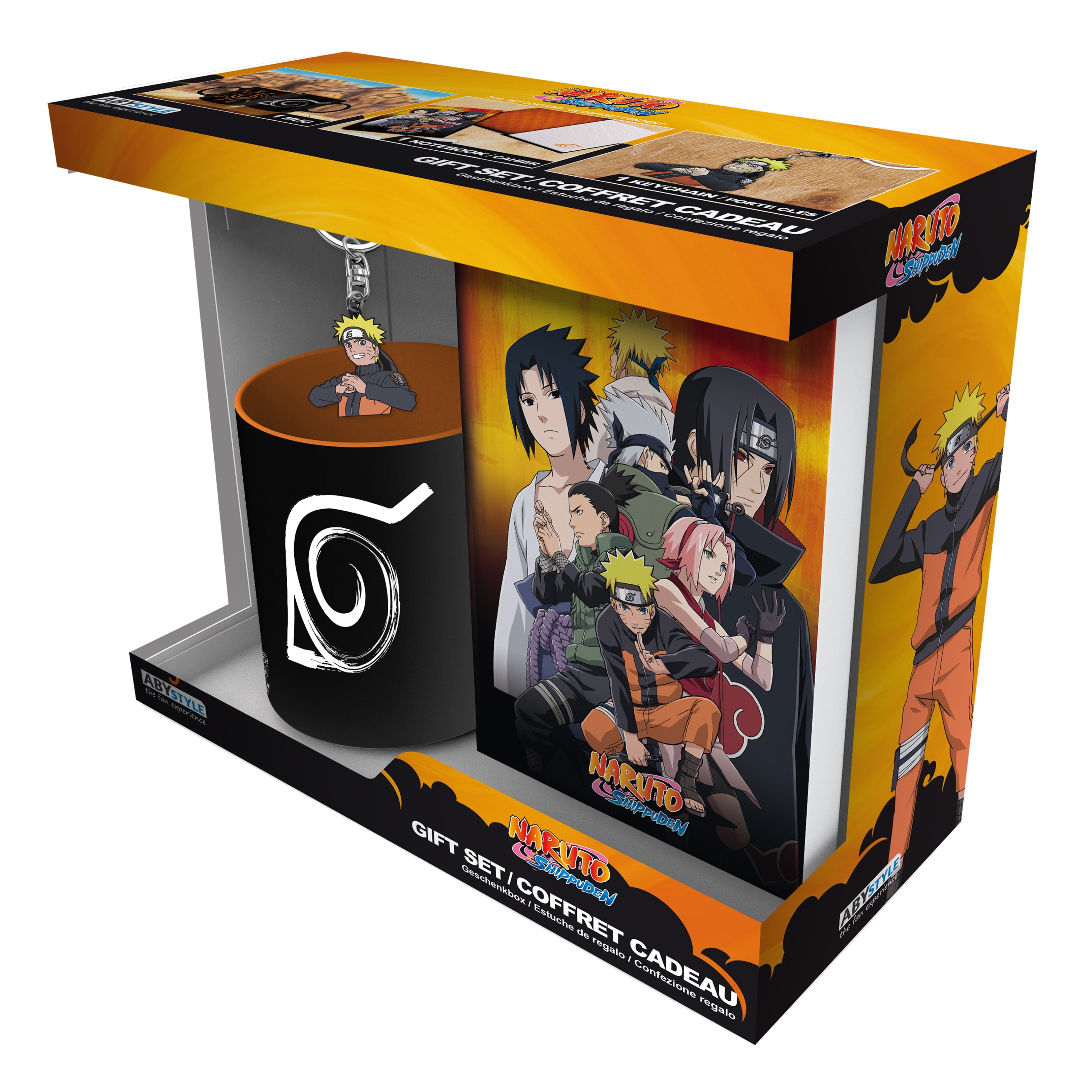 ABYstyle Naruto Shippuden 3 Pc Gift Set