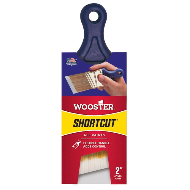 Pincel Wooster Q3211-2 de Paintbrush, hoja angular en forma de atajo, 5 cm
