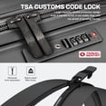 thumbnail image 6 of New York Xpress 3-Piece Hardside Luggage Set,20/26/30 Inch Expandable Spinner Suitcases w/TSA Lock, Grey - DQ135, 6 of 10