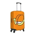 thumbnail image 3 of Cute Anime Cartoon Garfield Travel Suitcase Protective Cover Trunk Case Washable Elastic Luggage Cover Fits Small Suitcase Protector Baggage With Concealed Zipper Gifts, 3 of 5