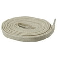 thumbnail image 4 of Santimon 2 Pairs Classic Waxed Flat Shoelace for Boots/ Sneakers/ Sport Shoes 31" Beige, 4 of 6