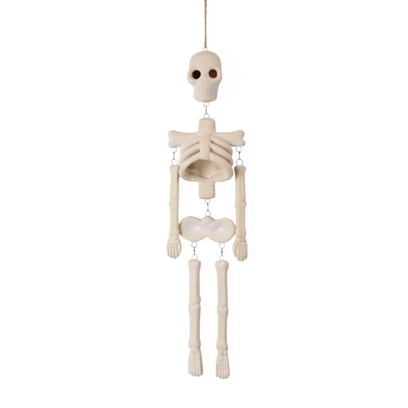 Skeleton Wall Decoration, Cream, 16.7", Halloween by Way To Celebrate
