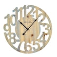 thumbnail image 2 of Bulova Clocks Artistic Natural Wooden 3 Dimensional Decorative Wall Clock, 2 of 2