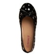 thumbnail image 4 of Kensie Girl Toddler Metallic Star Ballet Flat, Sizes 5-10, 4 of 5