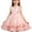 R186/Light Pink, variant on Vividxx Dress For Girls Elegant Girls Party Dress With Puffed Sleeves And Skirt For And Performance Wear Toddler To Kids Formal Attire 4-5 Years
