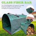 thumbnail image 5 of DIDADI Leaf Dustpan, 72 Gallon Heavy Duty Leaf Collector Bag Reuseable Yard Debris Storage and Garden Accessories (1 Pack), 5 of 7