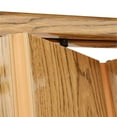 thumbnail image 6 of Spectrum Homestyle Oakmont Oak PVC Folding Door Fits 48"wide x 80"high, 6 of 8