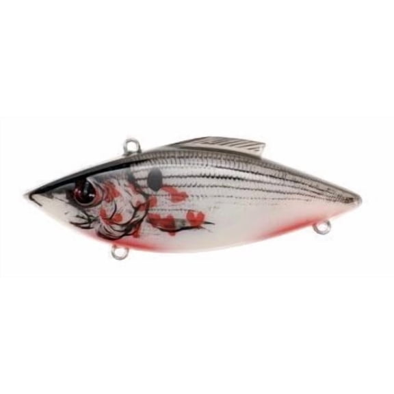 BILL LEWIS FISHING TINY-TRAP 1/8 OZ / WHITE BLEEDING SHAD