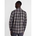 thumbnail image 3 of George Men's and Big Men's Double Pocket Flannel Shirt, Sizes XS-3XLT, 3 of 5