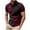 Mens T Shirts Wine, variant on Golf Shirts for Men with Button Collared Short Sleeve Tshirts Shirt Mens Casual Color Block Pullover Slim Breathable Athletic Workout Tees Tops