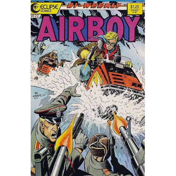 Airboy #22 VF ; Eclipse Comic Book
