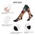 thumbnail image 5 of Sikiie Blue Dinosaur 1 Pairs Compression Socks for Men and Women 15-20 mmHg Running Support Socks, 5 of 7