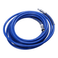 thumbnail image 6 of 2025 New! 1/4Inch Airless Paint Hose High Pressure Universal Sprayer Flexible Fiber Tube 3300 PSI (25FT, Blue), 6 of 10
