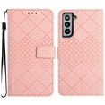 thumbnail image 2 of For Samsung S21 Wallet Case with RFID Blocking Card Slots Holder Premium PU Leather Magnetic Kickstand Shockproof Wrist Strap Removable Flip Protective Cover For Samsung Galaxy S21, Pink, 2 of 9