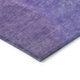 thumbnail image 3 of Addison Rugs Chantille Indoor/Outdoor Transitional Modern Eggplant Machine Washable Rectangle Rug, 1'8" x 2'6", 3 of 7