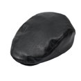 thumbnail image 4 of Retro PU Leather Forward Cap Autumn‑Winter Beret Cap Multi Solid Color ladder Style Street‑wear Driving Daily Headwear, 4 of 5