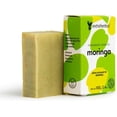 thumbnail image 1 of Jabón Artesanal de Moringa Extraherbos 100g, Limpiador Facial Natural Anti-Envejecimiento e Hidratante, Con hoja de Moringa y Aceite de Coco, para pieles secas y sensibles, 1 of 4
