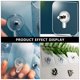 thumbnail image 1 of IDEANATEGRATE 10Ud Gancho De Pared Plateado Para Hogar Cocina Puerta Resistente Y Práctico, 1 of 7
