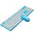 thumbnail image 5 of Kit de reemplazo de teclado y mouse USB con cable ultradelgado oso de fresa  Hogar, 5 of 5