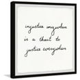 thumbnail image 2 of Marmont Hill Justice Everywhere Framed Painting Print, 2 of 6
