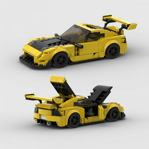 Supercar F1 City Speed Champions Car Racing Fast and furious RX-7 Building Blocks MOC Racers Vehicle Technique Bricks Kids Toys