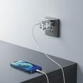 thumbnail image 4 of Oliegs Heated Blanket Fast Charging EU Power Adapter Phone Charger With Compact Design Universal Compatibility For Smartphones And Tablets Chocolate, 4 of 5