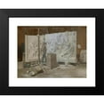 thumbnail image 2 of Alphonse Gaudefroy 24x19 Black Modern Framed Museum Art Print Titled - The Practitioner (1888), 2 of 5