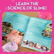 Barbie Slime Science Kit with Glitter and Fluffy Slime Accessories by Blue Marble