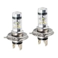 thumbnail image 2 of Faros LED para Automóvil Dos H4/H7/H11 100W6500K Faros Delanteros Brillo Luces Lejanas Y Cercanas Faros Antiniebla Alta Potencia (H4), 2 of 3