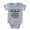 Heather Grey, variant on CafePress - I Give 100 Percent - Cute Infant Baby Football Bodysuit