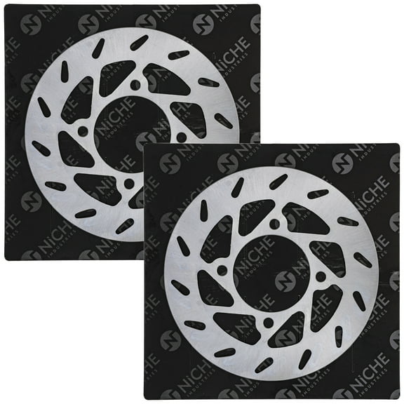 Niche Front Brake Rotor Set for Polaris Predator 500 Outlaw 500 525 ATV 519-CRT2469R