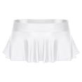 thumbnail image 2 of Womens Glossy Short Skirt Wetlook Shiny Skater Dance Party Skirt Clubwear, 2 of 14