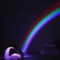 thumbnail image 3 of Shell Rainbow Proyección Luz Foto Suministros Usb Creative Rainb BRILLAR Rojo Verde, 3 of 5